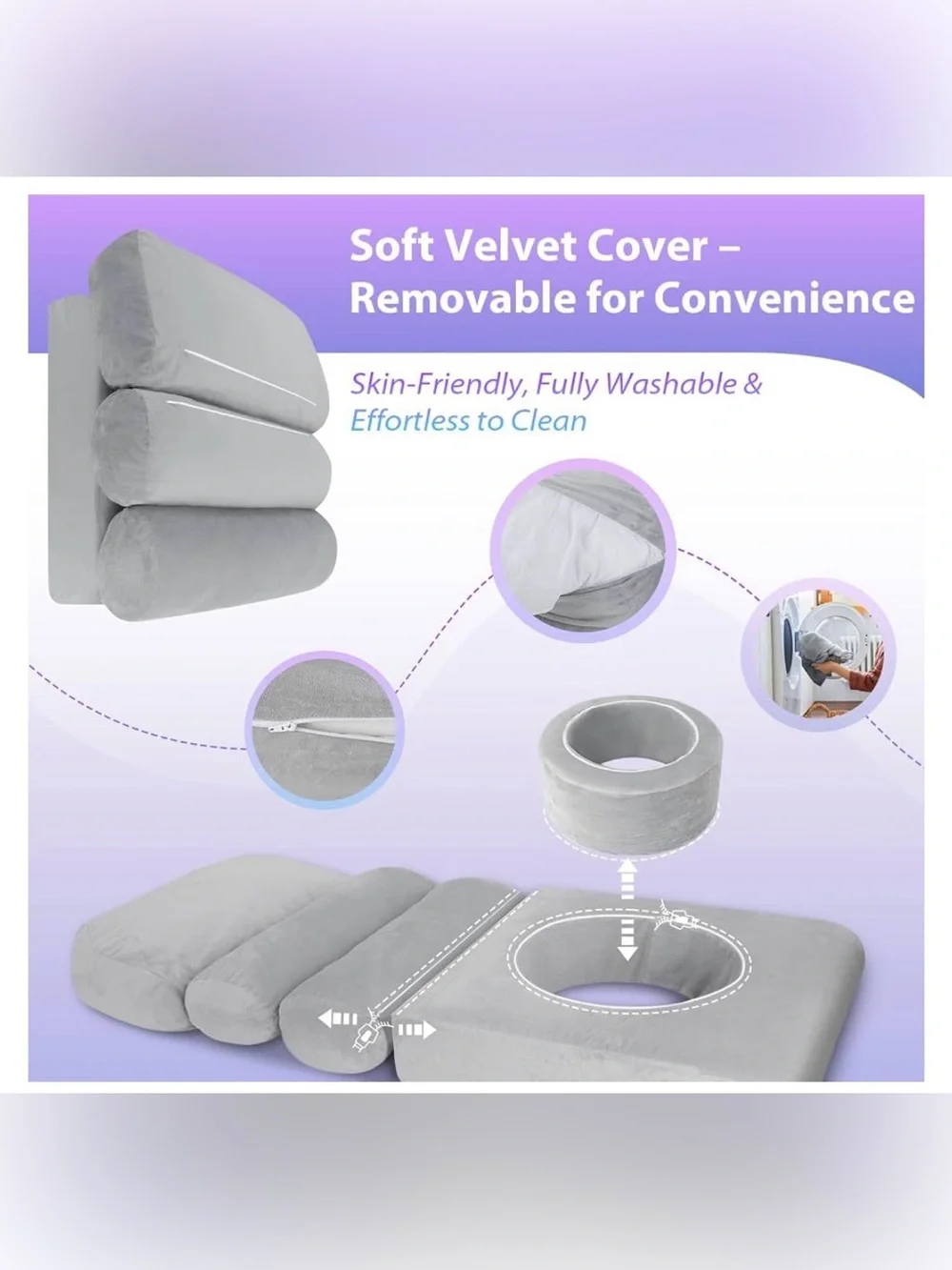 HOMCA BBL Pillow for Sleeping Support
